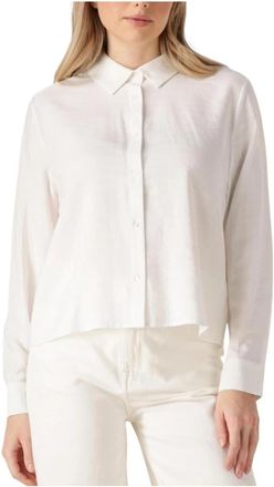 Modstr&ouml;m Veelzijdige Stijlvolle Blouse voor Vrouwen - Dames - Overhemden - Wit - L - Overhemden