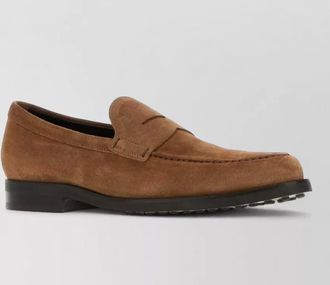 Tod's suede loafers