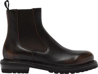 Buttero Fiorentina Enkellaars - Heren - Chelseaboots - Bruin - 40 EU - Leer - Schoenen