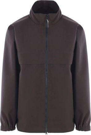 GR10K Giacca a vento a collo alto con zip - Grigio