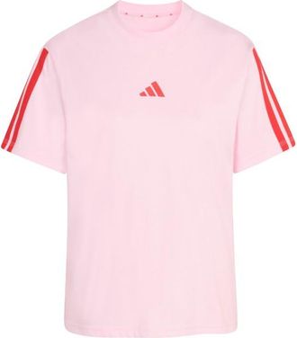 adidas 3-Stripes SJ Tee B T-Shirt f&uuml;r Damen | rosa
