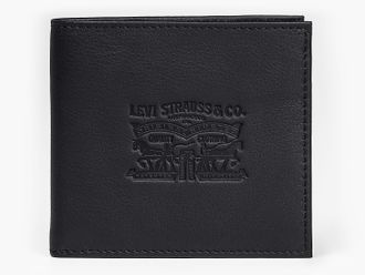 Levi's Vintage Two Horse Bifold Coin Wallet - Mens - One Size - Black