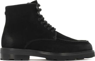 Kazar Villiame Platte Enkellaarsjes - Heren - Schoenen - Zwart - Maat: 45 EU Leer