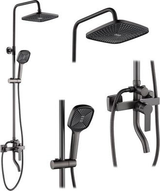 Rea Rea - Conjunto De Ducha My2021-77h Argus Titanium