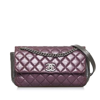 Chanel Gequilted Leren Schoudertas