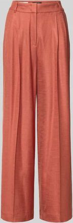 Marc Cain Wide Fit Hose aus Viskose-Elasthan-Mix in Rostrot, Gr&ouml;&szlig;e 34