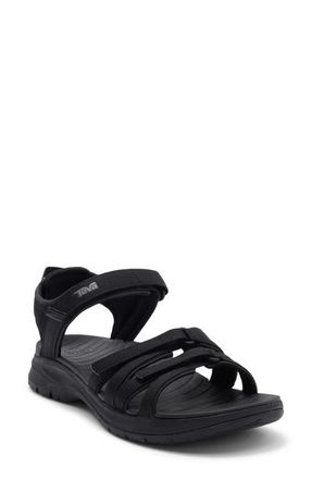 Teva Tirra Sport Hiking Sandal in Black/Black at Nordstrom, Size 6.5