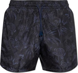 Etro Uomo, Costumi da bagno, Nero, M, new
