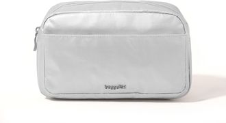 Baggallini Womens Pocket Cosmetic Bag with Brush Organization