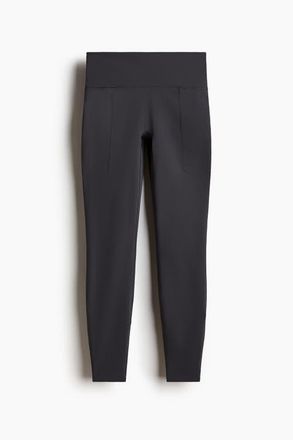 H&M Running Leggings With Shapemove in Dark Gray at Nordstrom, Size X-Small