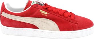 Puma Suede Veterschoenen Rubberen Zool - Heren - Sneakers - Rood - 36 EU - Su&egrave;de - Schoenen