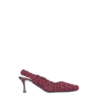 N&deg;21 Pump Slingback - Dames - Pumps - Rood - 37 EU - Leer - Schoenen