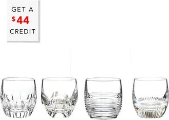 Waterford Mixology Mixed Tumbler Set With $44 Credit