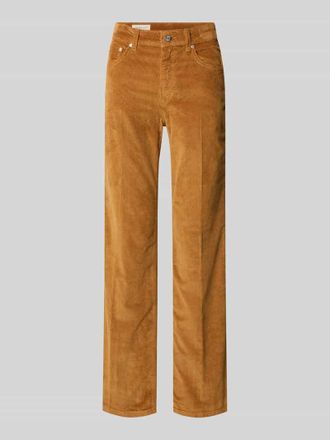 GANT Flared Fit Cordhose im 5-Pocket-Design Modell Cordur in Camel, Gr&ouml;&szlig;e 27