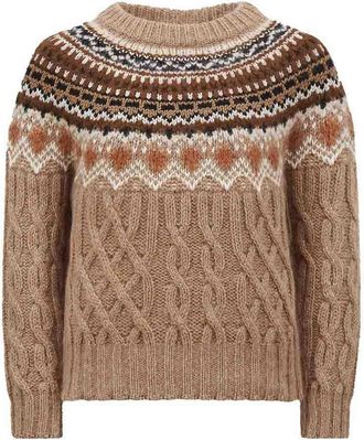 Moncler Grenoble Cable-Knit Sweater