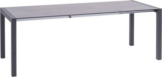 LLR Collection Ausziehbarer Design Gartentisch Elegance 90 x 160-270 cm