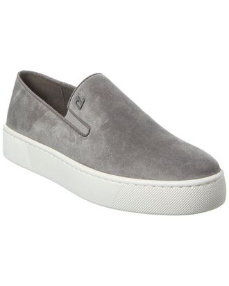 Christian Louboutin Boatissimo Suede Slip-On Sneaker