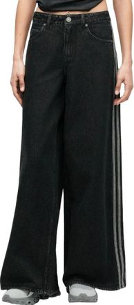 adidas Denim 3-Stripes Trainingsbroek - Dames - Skatekleding - Zwart - W25 - Denim - Fitness