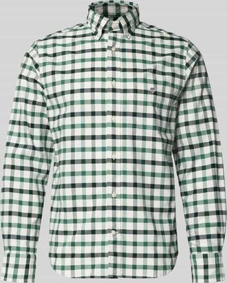 GANT Freizeithemd mit Knopfleiste in Gruen, Gr&ouml;&szlig;e XXXL