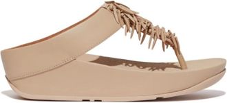 FitFlop Rumba Sandalen - Dames - Slippers - Bruin - 37 EU - Schoenen