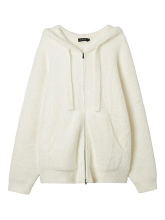 Tout à Coup hooded zip cardigan - women - Polyamide/Viscose - S - White