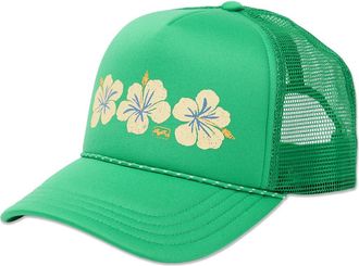 Billabong Embroidered Trucker Hat in Field Green at Nordstrom