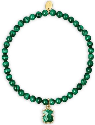 Tous Bracciale con perline - Verde