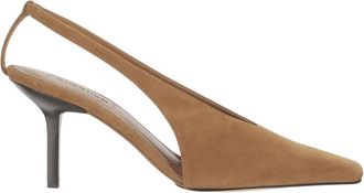 ARMARIUM Evelina Suede Slingback - Dames - Pumps - Bruin - 41 EU - Leer - Schoenen