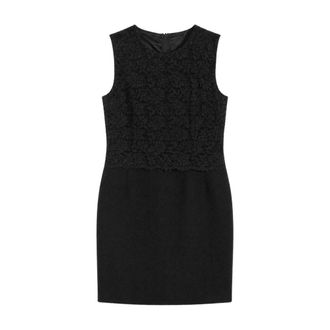 Dolce & Gabbana Abito Corto Senza Maniche - - Dresses - Donna - Nero - L
