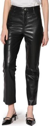 Walter Baker Yvette Wide Leg Leather Pants in Black at Nordstrom Rack, Size 2
