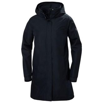 Helly Hansen Aden Long Jacket Regenjacke f&uuml;r Damen | schwarz