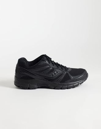 Saucony Grid Legacy sneakers nere total black-Nero