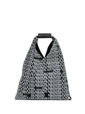 Maison Margiela Borsa Con Stampa Logo Giapponese
