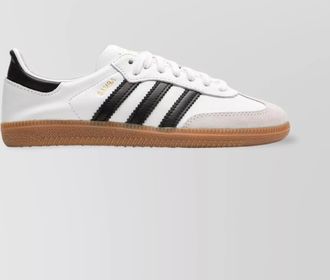 adidas leather samba deco low-top sneakers