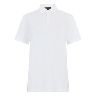 Slowear Polo Shirts, male, White, Size: 2XL Slim-fit IceCotton Polo Shirt