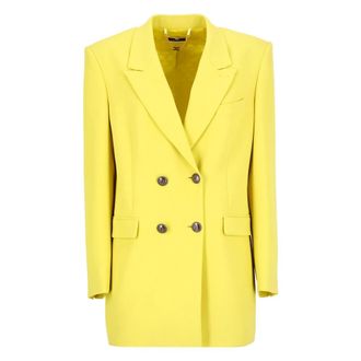 Elisabetta Franchi Mujer, Chaquetas, Amarillo, Talla: S