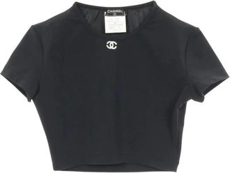 Chanel 1986-1988 short-sleeve T-shirt - Black