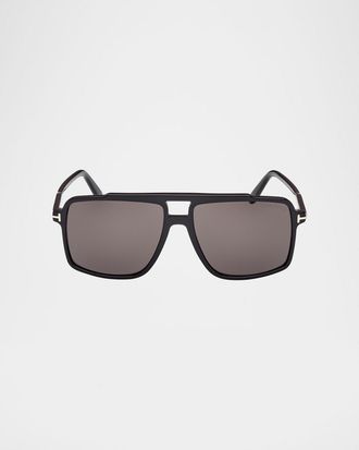 Tom Ford Kemp Aviator Sunglasses