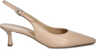 Baldinini Sandie slingback pumps met puntige neus - Beige