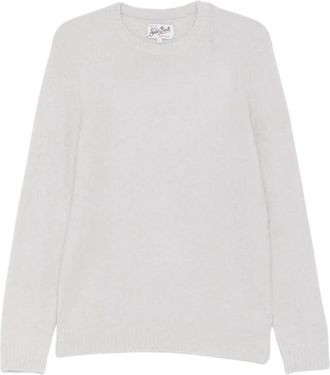 MC2 Saint Barth Regent Sweater - Heren - Ronde hals truien - Grijs - M - Truien & Vesten