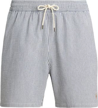 Polo Ralph Lauren Costume da bagno Traveller a righe - Blu
