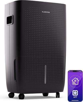 Klarstein Klarstein Dryfy Connect 60 Deshumidificador Wifi Compresi&oacute;n 60l/d 45-65 M&sup2;