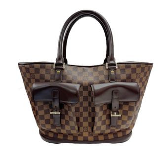 Louis Vuitton Brown Damier Canvas Tote Bag (Pre-Owned)