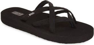 Teva Olowahu Sandal in Mixed B On Black at Nordstrom, Size 10