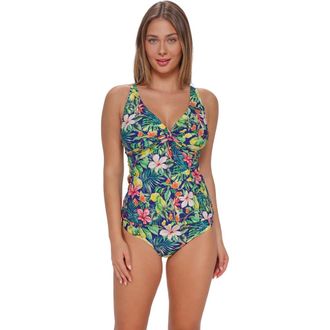 Sunsets Forever Tankini Swimsuit Top - D Cup in Seaside Harvest at Nordstrom, Size 40