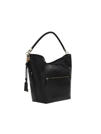 Guess Polyurethane Hobo Bag - Black