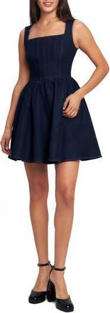 Flying Tomato Denim Minidress in Dark Indigo at Nordstrom Rack, Size Small