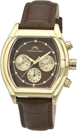 Porsamo Bleu Roman Chronograph Quartz Brown Dial Mens Watch 1293BROL