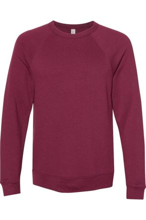 Bella + Canvas Bella + Canvas Unisex Adult Fleece Raglan Sweatshirt