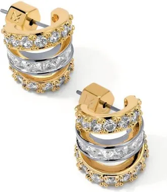 Miranda Frye Sabrina Huggie Hoop Earrings in Gold at Nordstrom